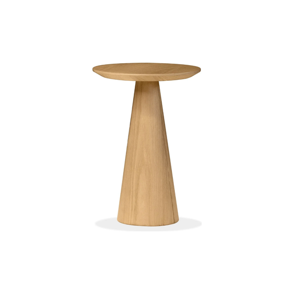 Tower Tall Side Table - White Oak