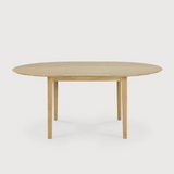 Oak Bok Round Extendable Dining Table