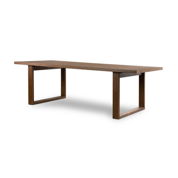 Covington Dining Table in Matte Brown