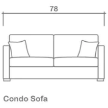 Kane Condo Sofa Custom