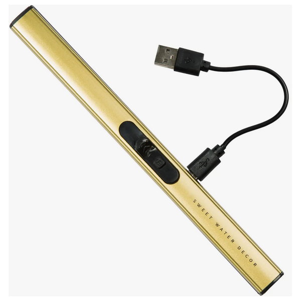 Gold Rechargeable Electric Lighter