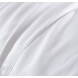 400 TC Egyptian Cotton Flat Sheet - Cloud White