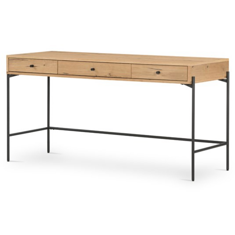 Eaton Modular Desk - Light Oak Resin