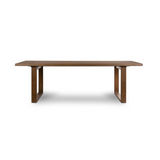 Covington Dining Table in Matte Brown