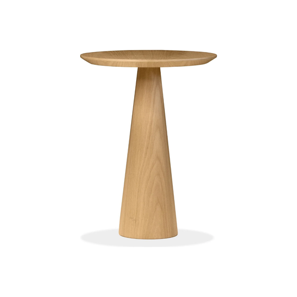 Tower Medium Side Table - White Oak