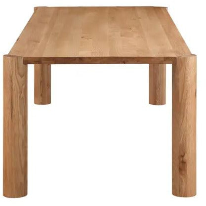 Solid White Oak Dining Table