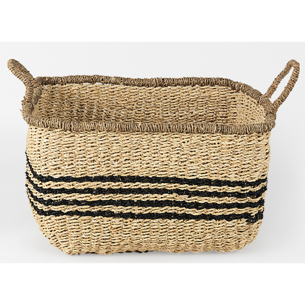 Emma Seagrass Rectangular Baskets