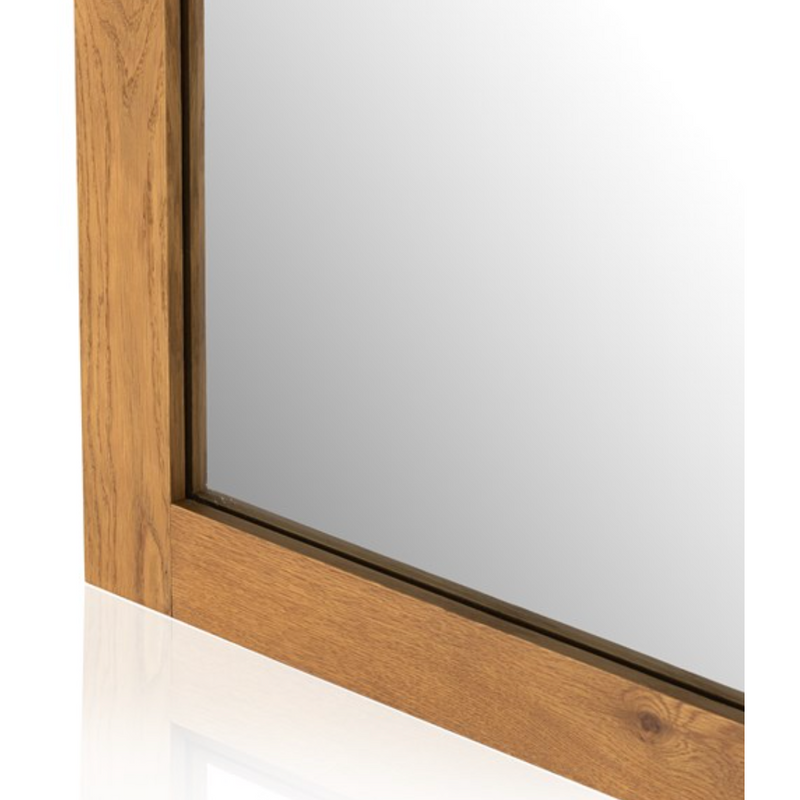 Pickford Floor Mirror-Dusted Oak Veneer
