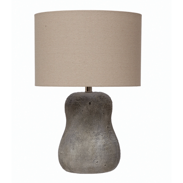 Perry Textured Terra-cotta Table Lamp