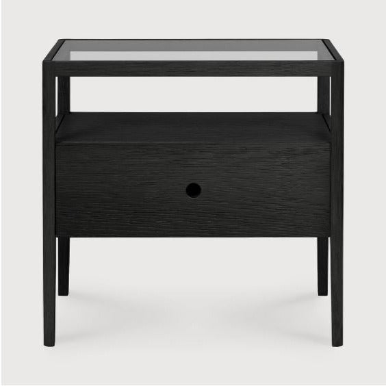 Spindle Nightstand in Black