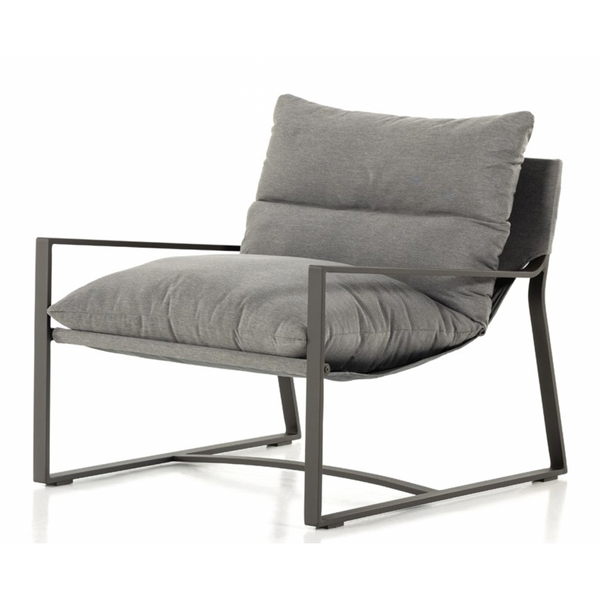 Avon Outdoor Sling Chair - Charcoal