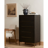 Wyeth 5 Drawer Dresser - Dark Carbon