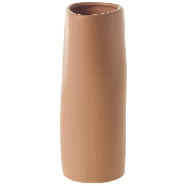 Vermillion Cylinder Vase