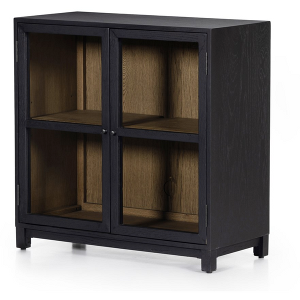 Millie Small Cabinet in Drifted Matte Black