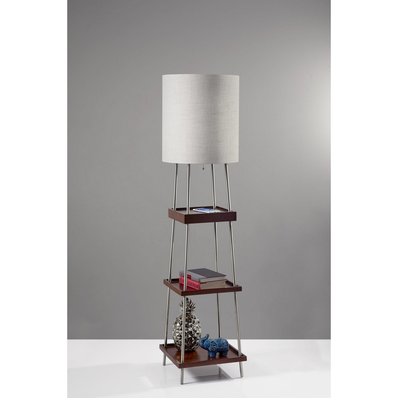 Harold Charge Shelf Floor Lamp