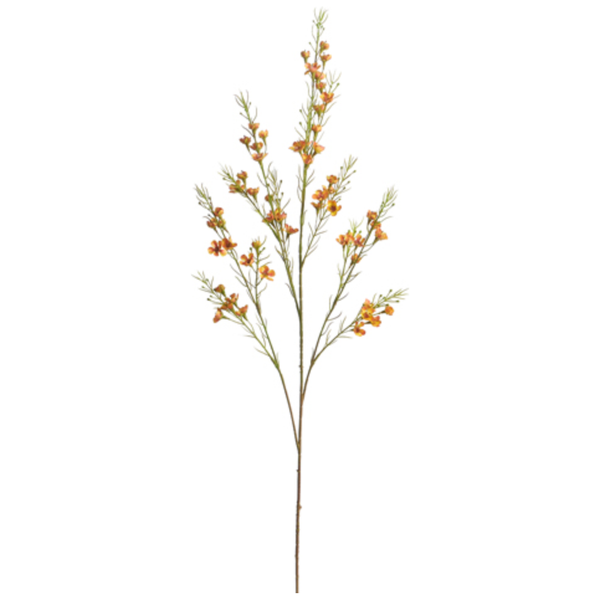 Real Touch Yellow Waxflower Spray