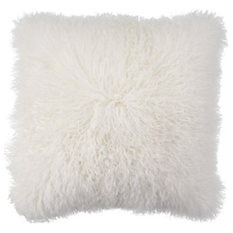 Mongolian Sheepskin Cushion