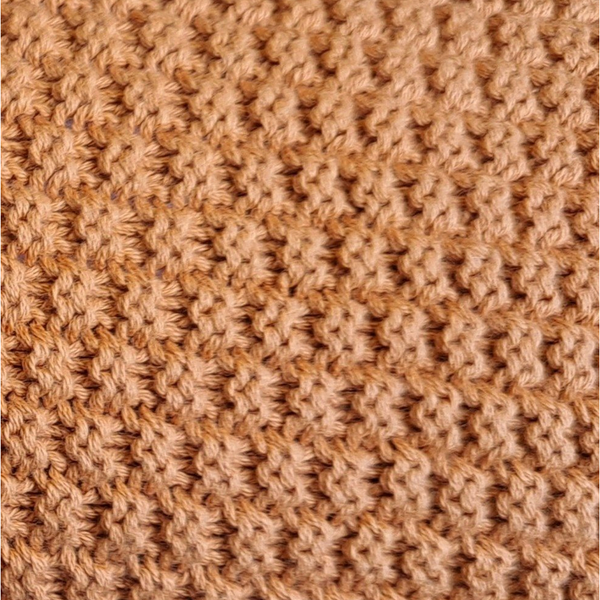 Caramelo Terracotta Knit Throw