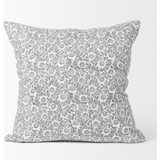 Jayne Cushion - Cream and Indigo