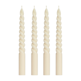 Prime Twisted Taper Four Piece 9" Candle Set