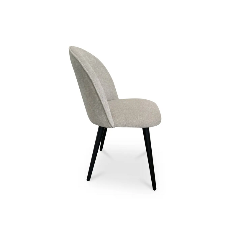 Clare Dining Chair in Light Grey