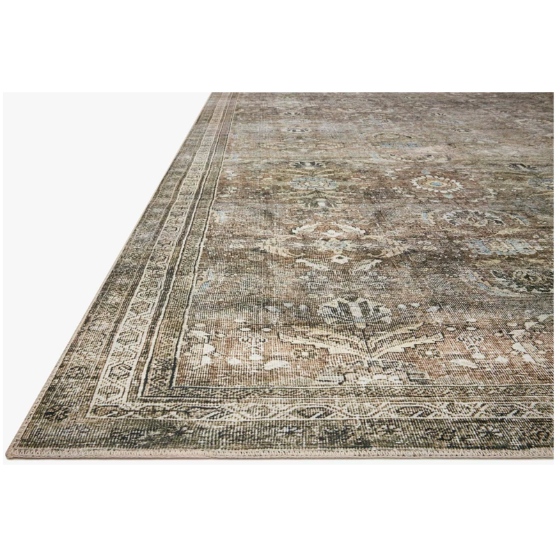 Layla Rug -Antique / Moss