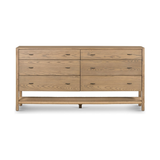 Zuma 6 Drawer Dresser in Dune Ash