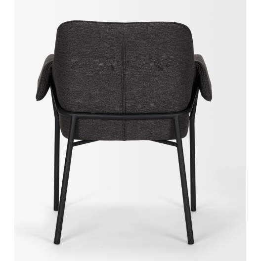 Brently Dining Chair - Grey Fabric