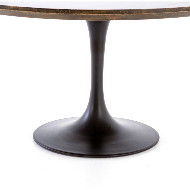 Powell Dining Table 71" in English Brown Oak