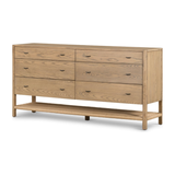 Zuma 6 Drawer Dresser in Dune Ash