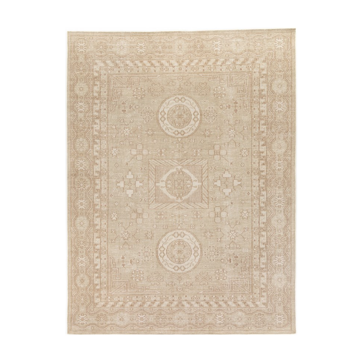 Cortona Hand Knotted Rug in Cream