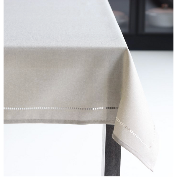 Hemstitch Table Cloth - Linen 60 x 90