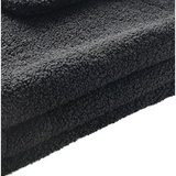 Plush Black Throw