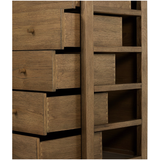 Meadow 5 Drawer Dresser in Tawny Oak