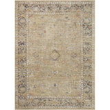 Millie Rug - Gold and Charcoal