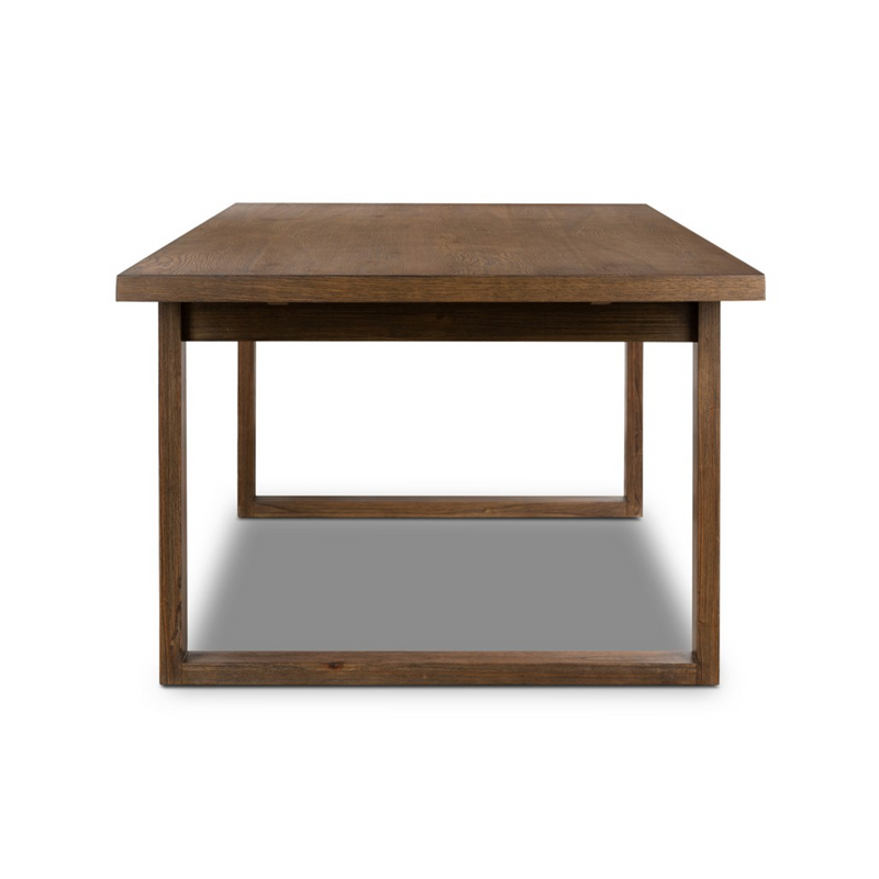 Covington Dining Table in Matte Brown