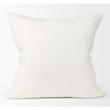 Janelle Cushion in Cream and Indigo