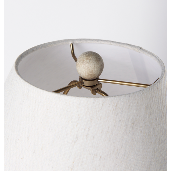 Mehdi Cream Ceramic Table Lamp