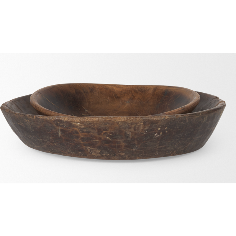 Nikita set of 2 Reclaimed Bowls