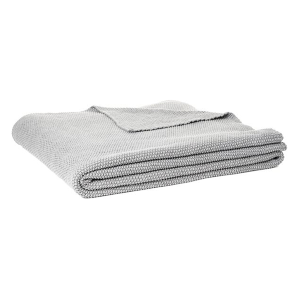 Charly Knit Blanket - Grey
