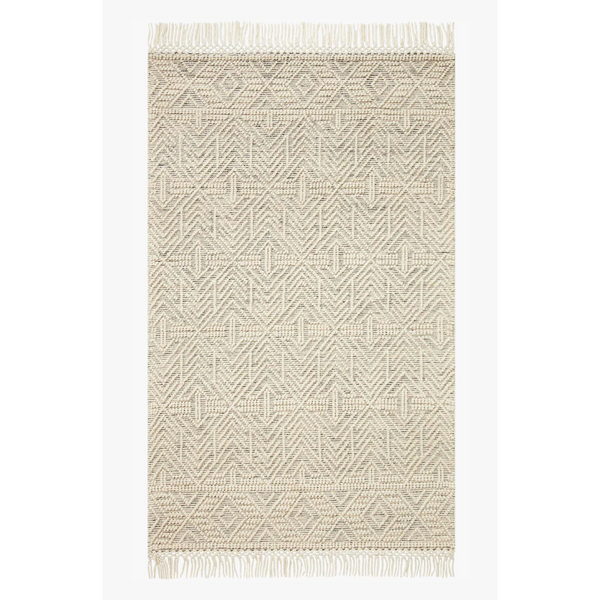 Noelle Area Rug in Ivory/Black