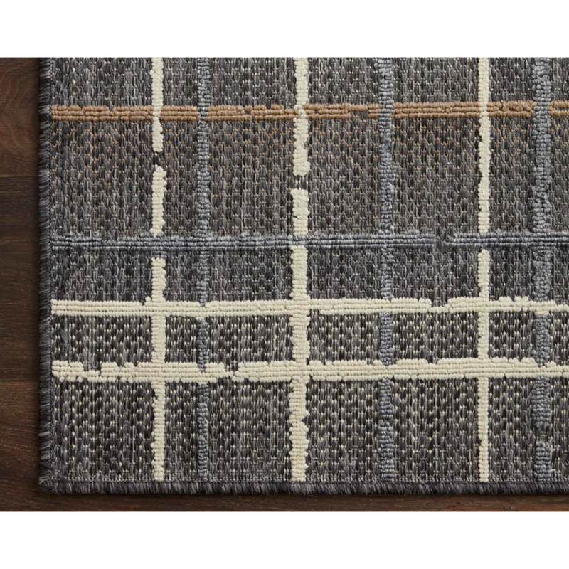 Rainier Rug Collection - Charcoal and Multi