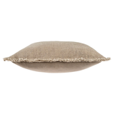 Selena Linen Cushion - Grey