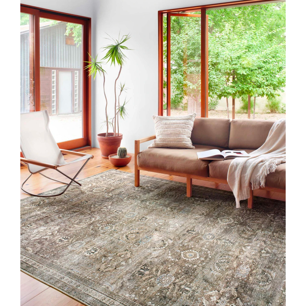 Layla Rug -Antique / Moss