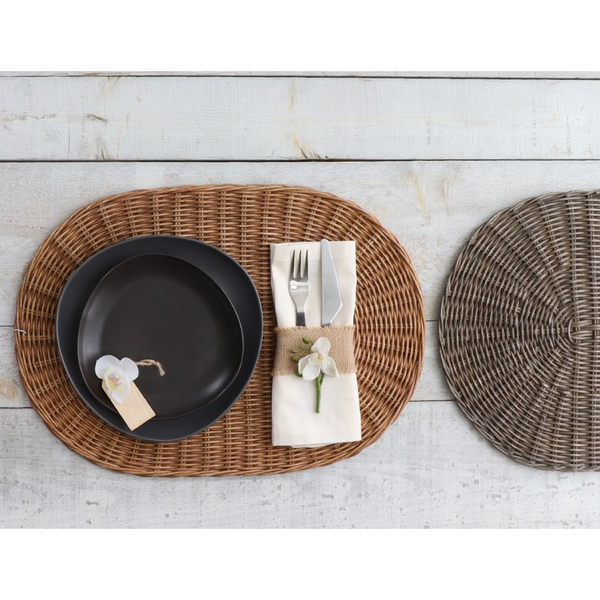 Huntington Woven Oval Placemat