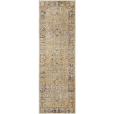 Millie Rug - Gold and Charcoal