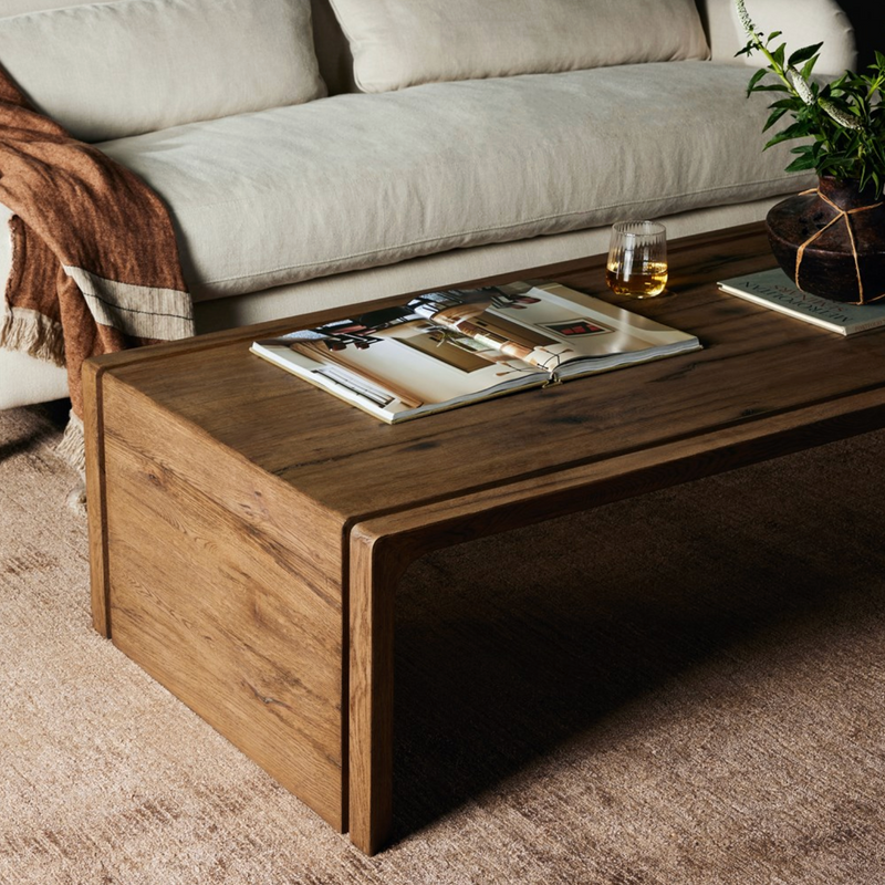 Henry Coffee Table in Rustic Grey