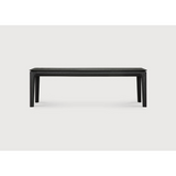 Oak Black Bok Bench 65"