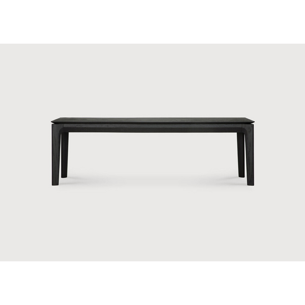 Oak Black Bok Bench 65"