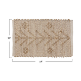 Woven Seagrass & Cotton Placemat